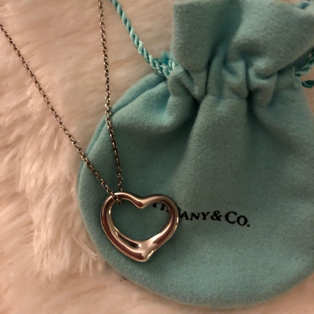 Tiffany & Co Open Heart Necklace (16MM)